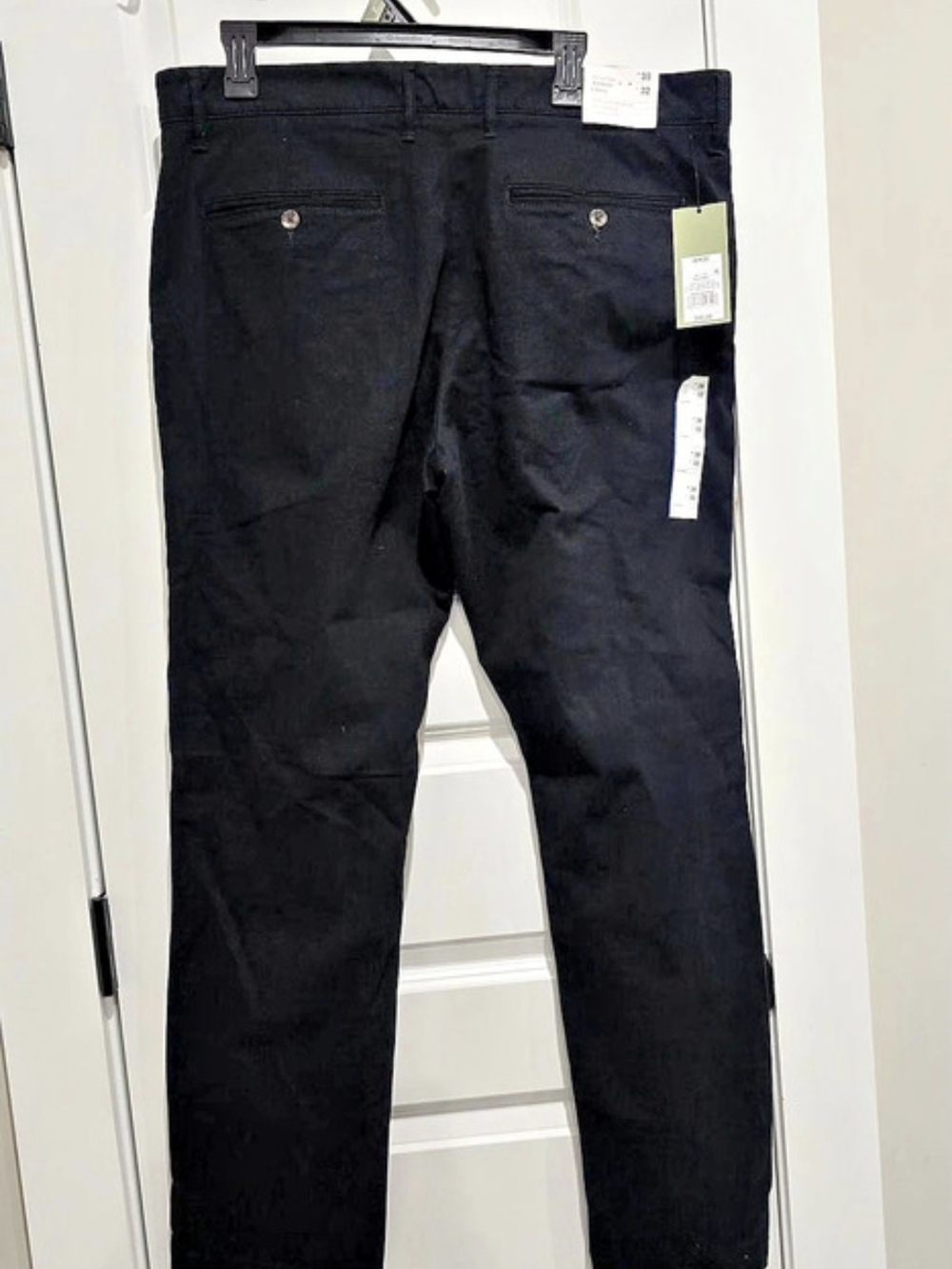 Goodfellow & Co The Every Wear Athletic Chino Black Waist 38 Length 32